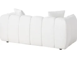 Best Sofa dla 2 osób NESS Złamana biel Sofy Tapicerowane|Sofy Dwuosobowe