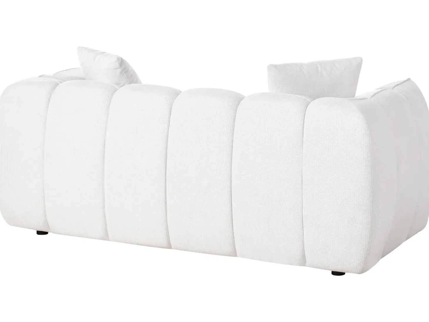Best Sofa dla 2 osób NESS Złamana biel Sofy Tapicerowane|Sofy Dwuosobowe