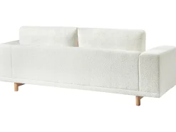Best Sofa dla 3 osób NIVALA Boucle Złamana biel Sofy Tapicerowane|Wszystkie Sofy