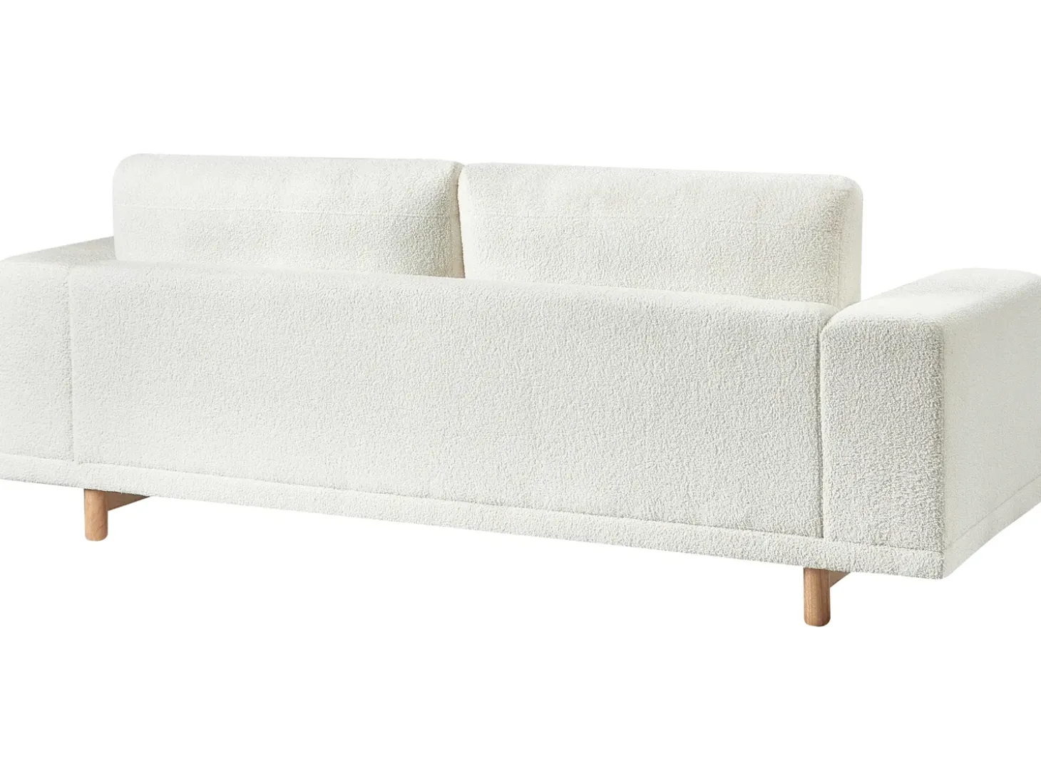 Best Sofa dla 3 osób NIVALA Boucle Złamana biel Sofy Tapicerowane|Wszystkie Sofy