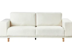 Best Sofa dla 3 osób NIVALA Boucle Złamana biel Sofy Tapicerowane|Wszystkie Sofy