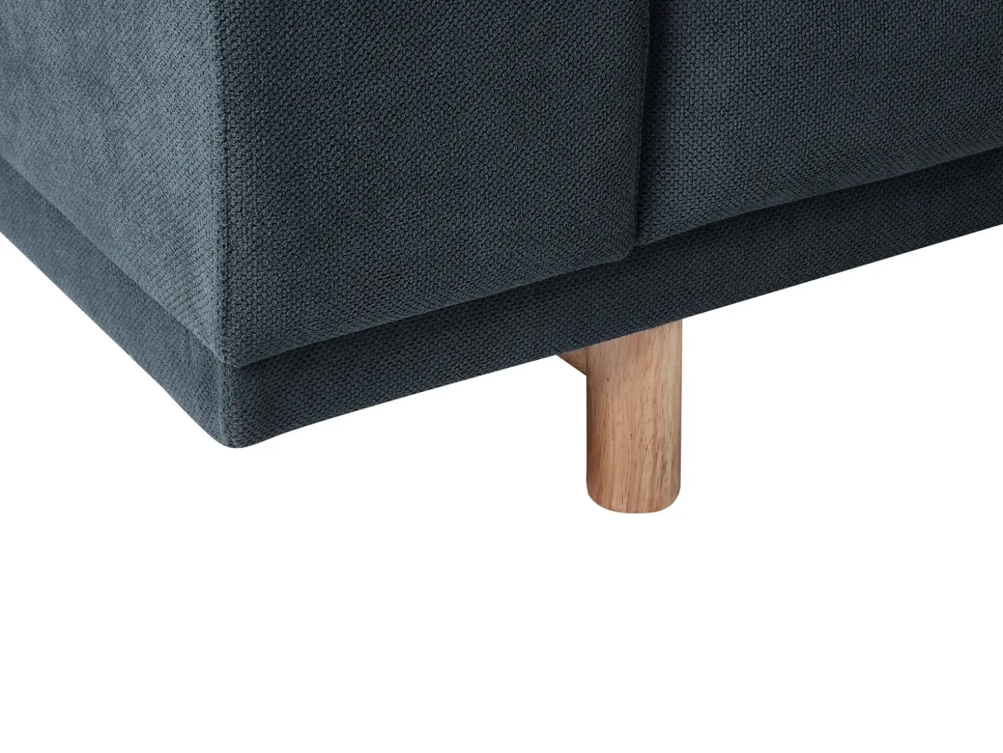 Sofa dla 3 osób NIVALA Ciemno Sofy Tapicerowane|Wszystkie Sofy