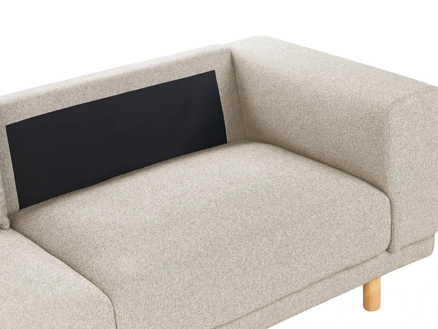 Discount Sofa dla 3 osób NIVALA Jasno Sofy Tapicerowane|Wszystkie Sofy