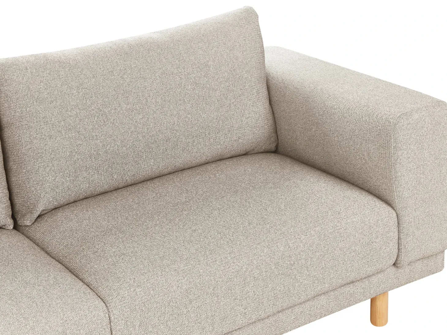 Discount Sofa dla 3 osób NIVALA Jasno Sofy Tapicerowane|Wszystkie Sofy