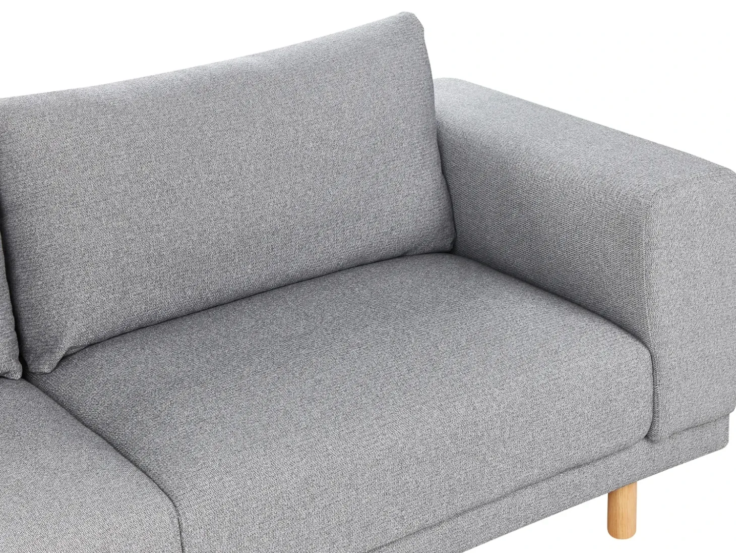 Online Sofa dla 3 osób NIVALA Jasno Sofy Tapicerowane|Wszystkie Sofy