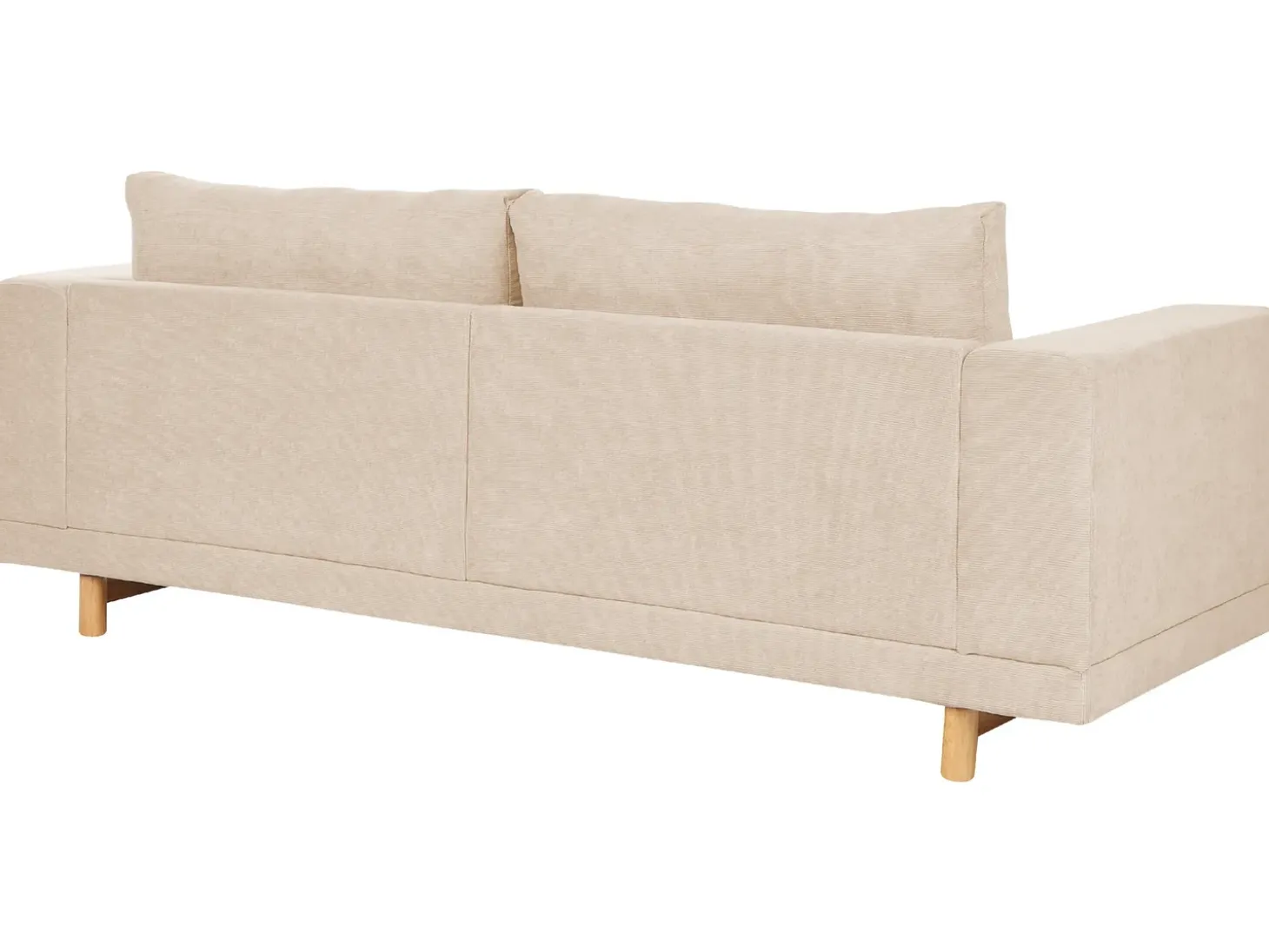 Sofa dla 3 osób NIVALA Sztruks Sofy Tapicerowane|Wszystkie Sofy