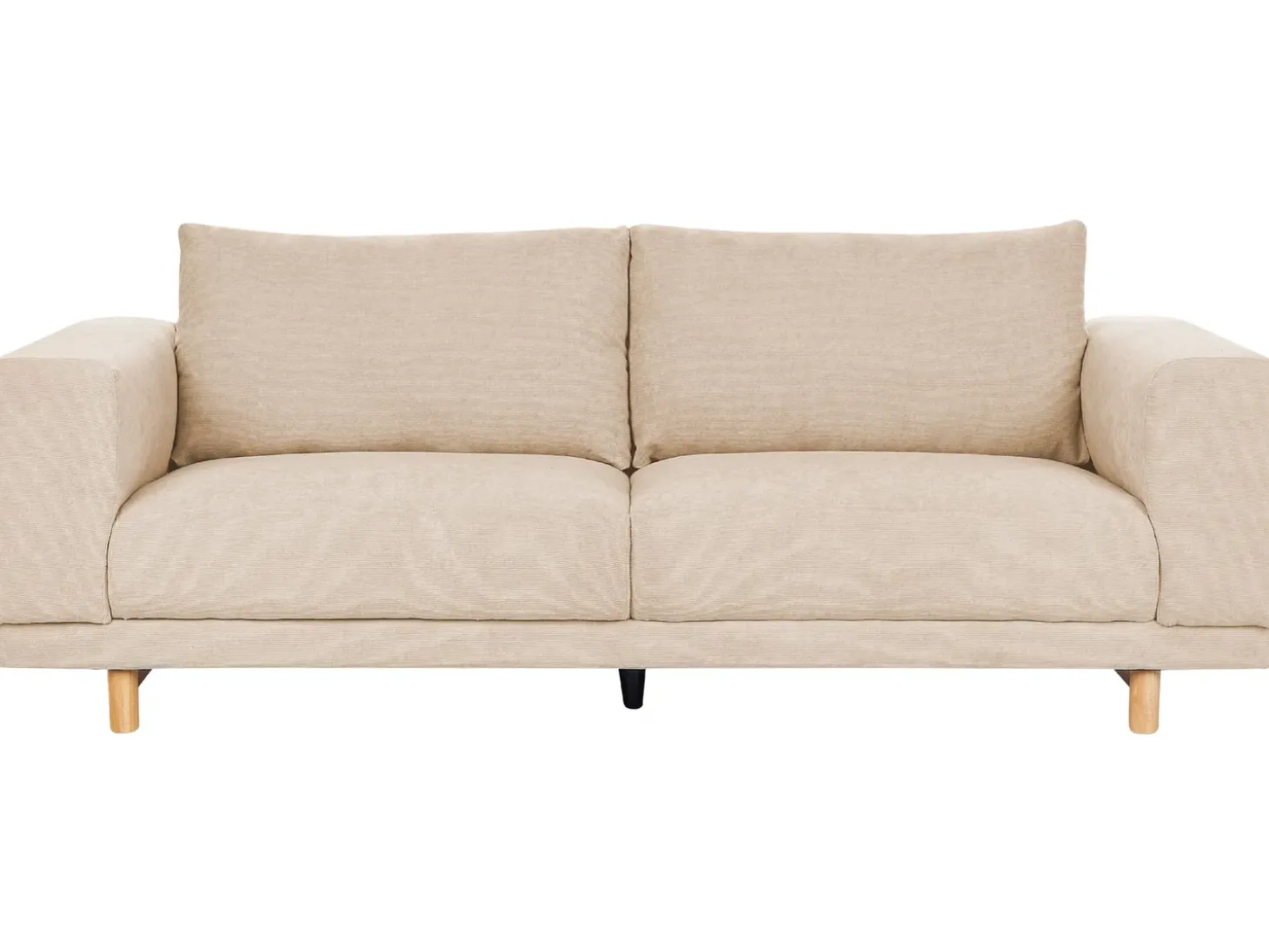 Sofa dla 3 osób NIVALA Sztruks Sofy Tapicerowane|Wszystkie Sofy