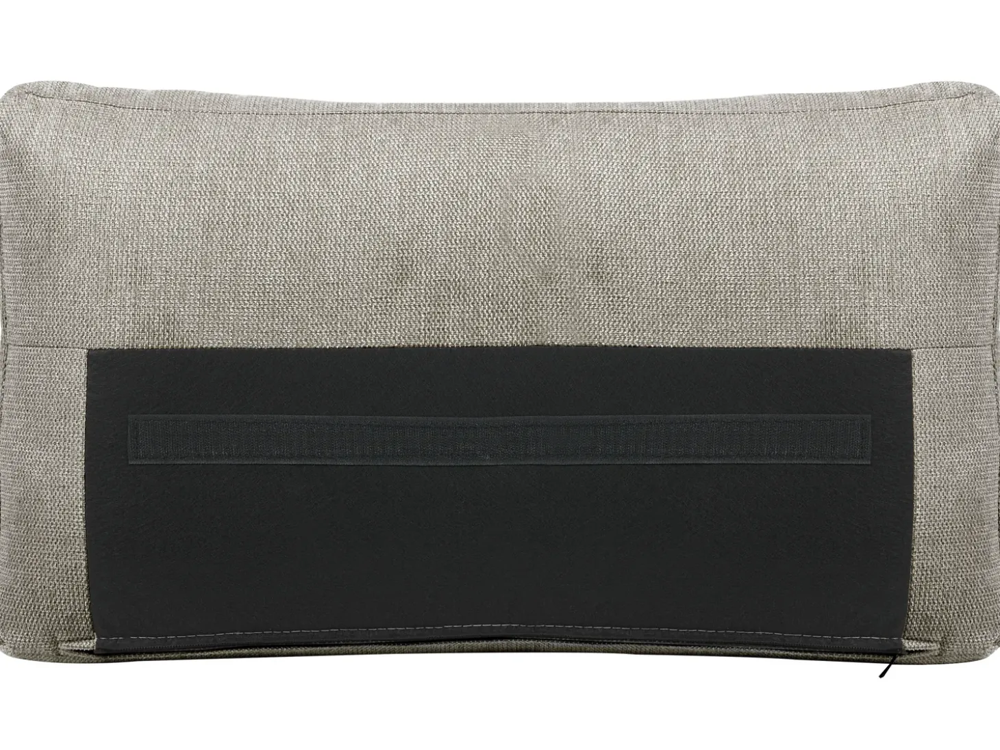 Outlet Sofa dla 2 osób NURMO Beżowoszary Sofy Tapicerowane|Sofy Dwuosobowe