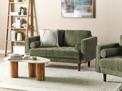 Hot Sofa dla 2 osób NURMO Ciemnozielony Sofy Tapicerowane|Sofy Dwuosobowe