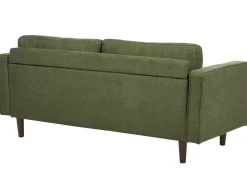 Outlet Sofa dla 3 osób NURMO Ciemnozielony Sofy Tapicerowane|Kolekcje Sof