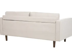 Clearance Sofa dla 3 osób NURMO Jasnobeżowy Sofy Tapicerowane|Kolekcje Sof