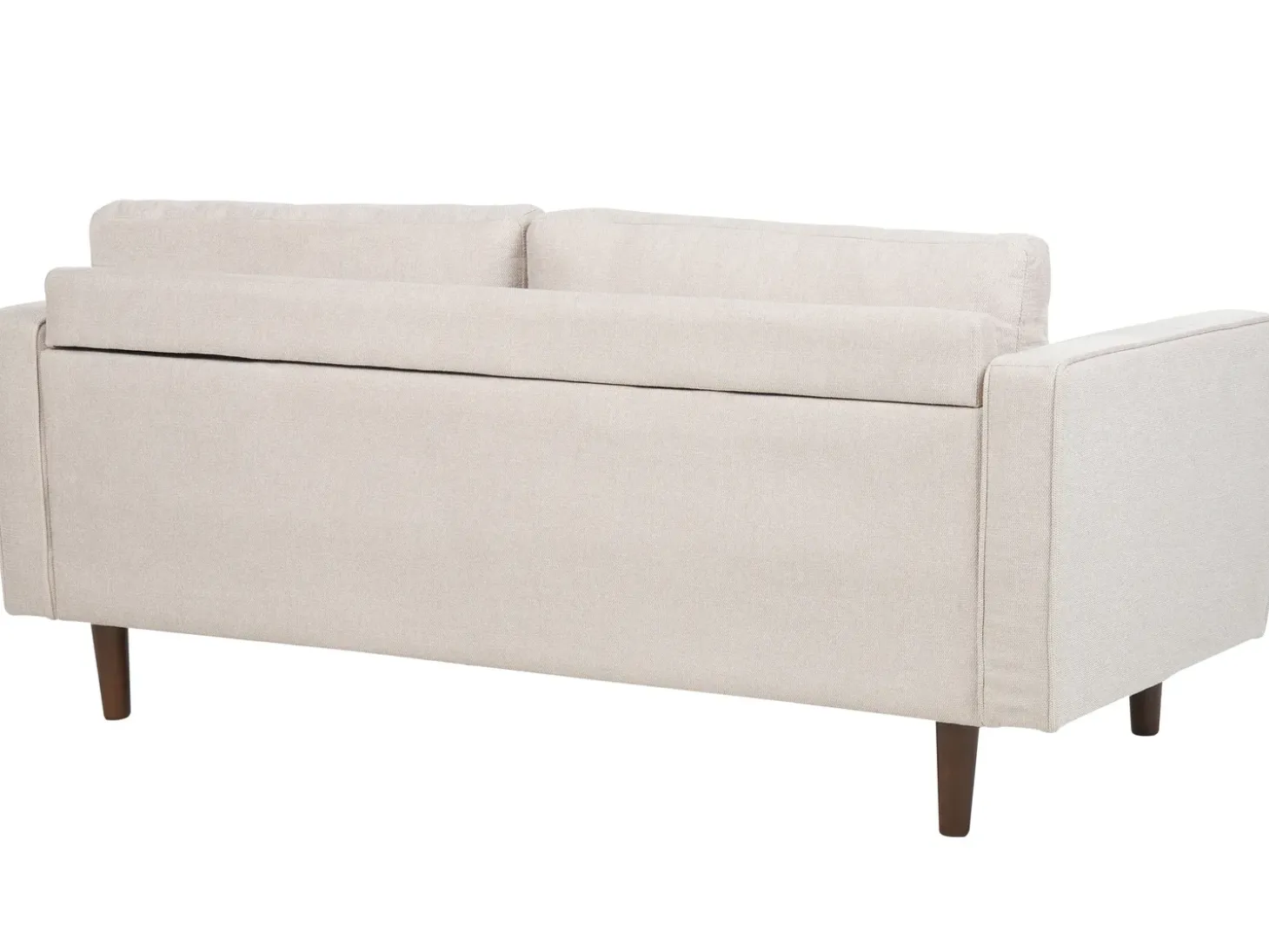 Clearance Sofa dla 3 osób NURMO Jasnobeżowy Sofy Tapicerowane|Kolekcje Sof