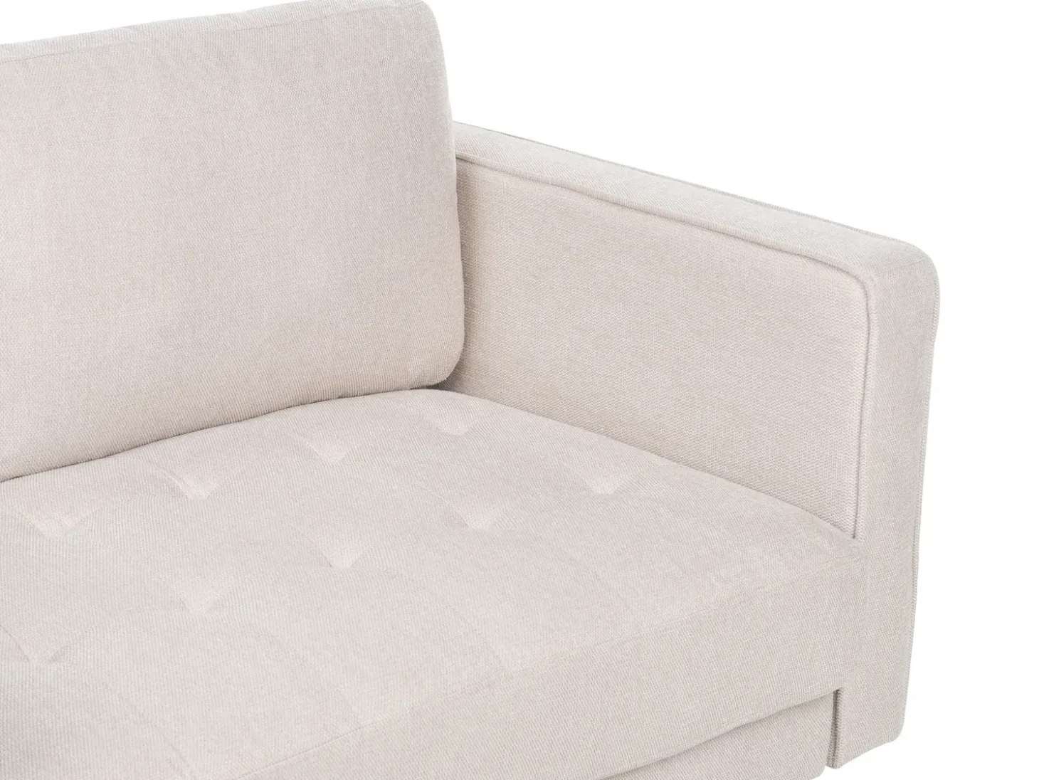 Clearance Sofa dla 3 osób NURMO Jasnobeżowy Sofy Tapicerowane|Kolekcje Sof