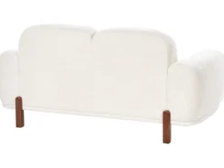 Online Sofa dla 2 osób ODNES Boucle Biały Sofy Tapicerowane|Sofy Dwuosobowe