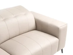 Online Sofa dla 3 osób OMMEL Beżowoszary Sofy Tapicerowane|Kolekcje Sof