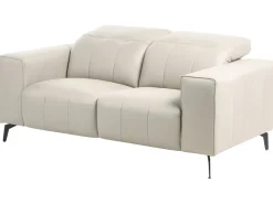 Discount Sofa dla 2 osób OMMEL Jasnobeżowy Sofy Tapicerowane|Sofy Dwuosobowe