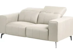 Discount Sofa dla 2 osób OMMEL Jasnobeżowy Sofy Tapicerowane|Sofy Dwuosobowe