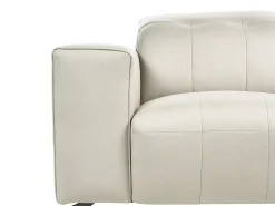 Discount Sofa dla 2 osób OMMEL Jasnobeżowy Sofy Tapicerowane|Sofy Dwuosobowe