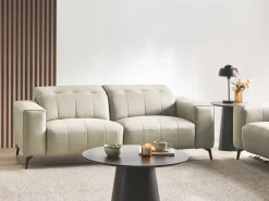 Hot Sofa dla 3 osób OMMEL Jasnobeżowy Sofy Tapicerowane|Kolekcje Sof