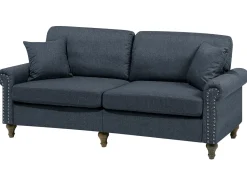 Sale Sofa dla 3 osób OTRA Ciemnoszary Sofy Tapicerowane|Kolekcje Sof