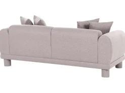 Sofa dla 3 osób PORI Beżowoszary Sofy Tapicerowane|Wszystkie Sofy