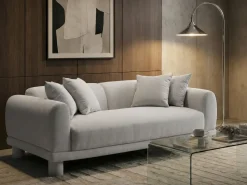 Discount Sofa dla 3 osób PORI Jasno Sofy Tapicerowane|Wszystkie Sofy