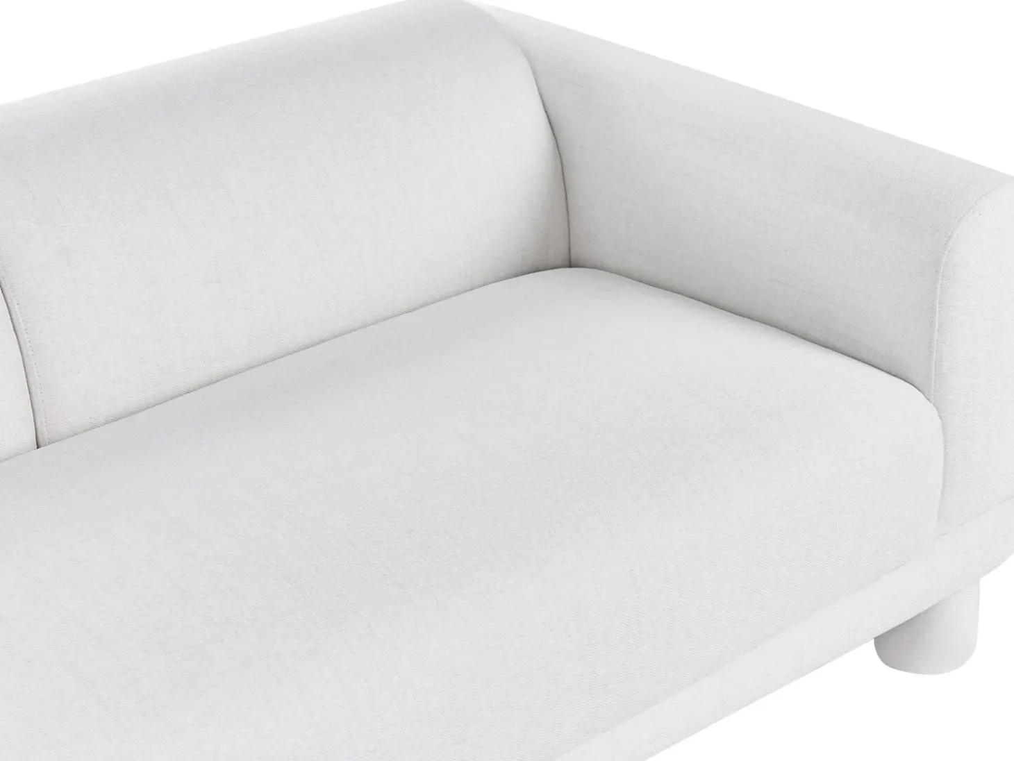 Best Sofa dla 3 osób PORI Złamana biel Sofy Tapicerowane|Wszystkie Sofy