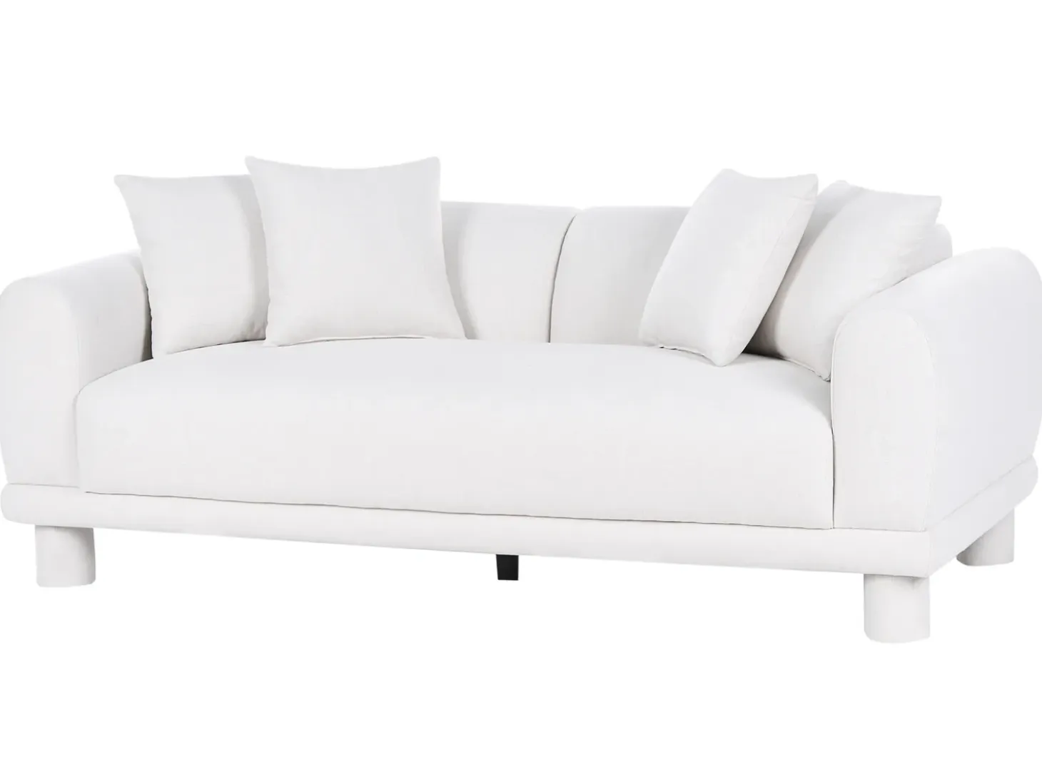 Best Sofa dla 3 osób PORI Złamana biel Sofy Tapicerowane|Wszystkie Sofy