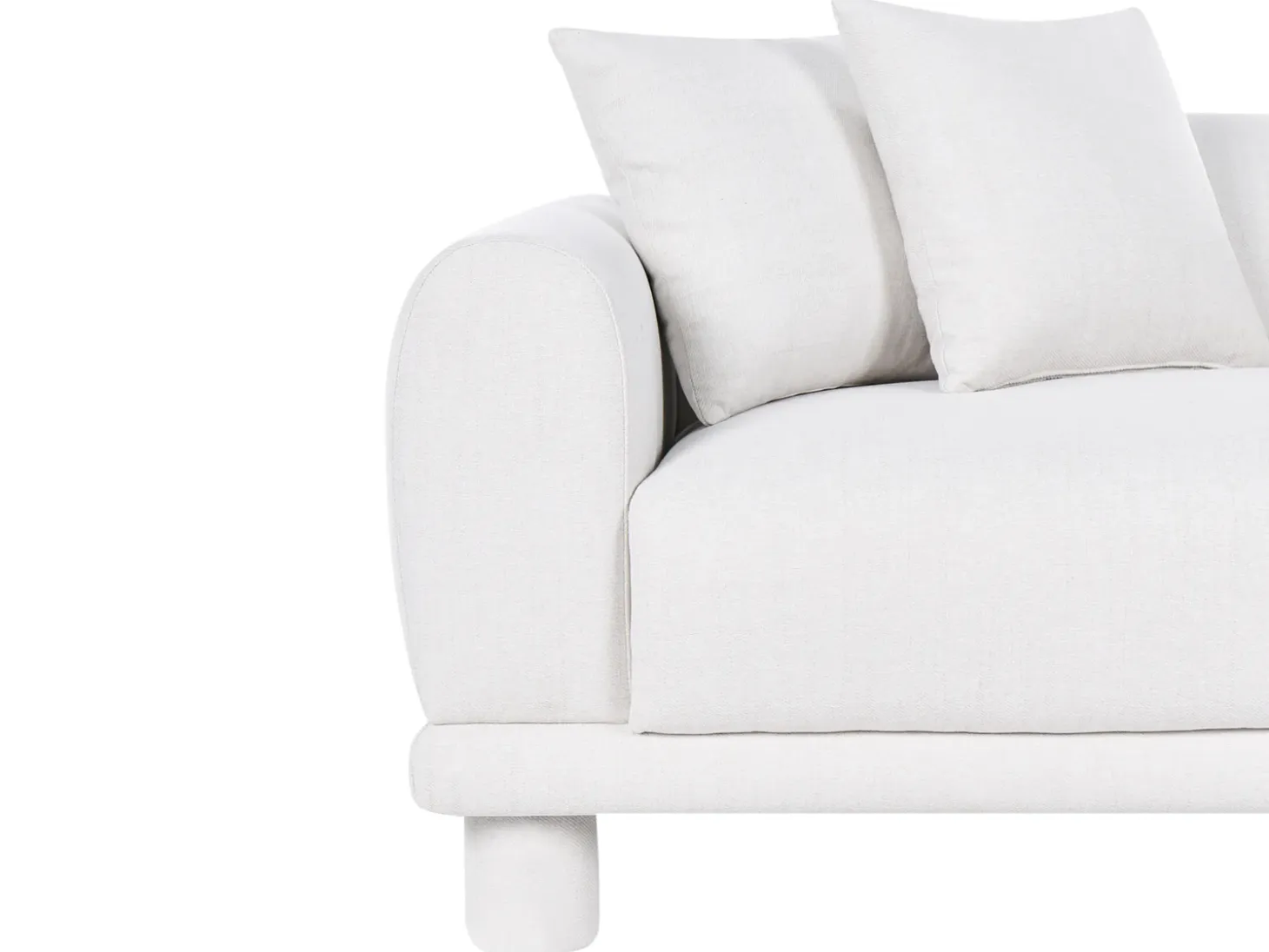 Best Sofa dla 3 osób PORI Złamana biel Sofy Tapicerowane|Wszystkie Sofy