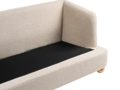 Sale Sofa dla 2 osób RATTVIK Boucle Beżowy Sofy Tapicerowane|Sofy Dwuosobowe
