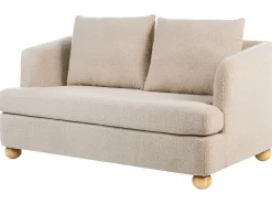 Sale Sofa dla 2 osób RATTVIK Boucle Beżowy Sofy Tapicerowane|Sofy Dwuosobowe