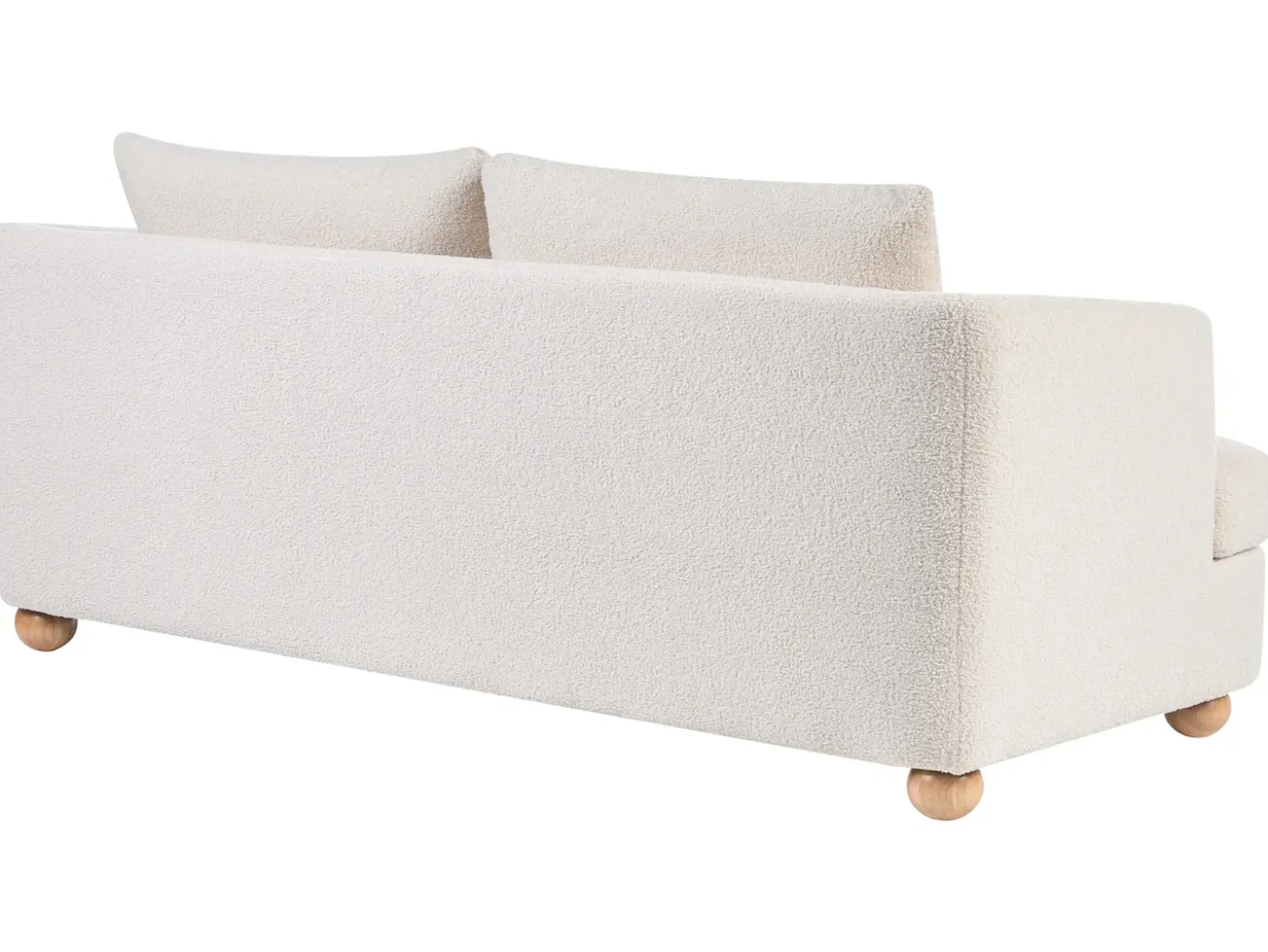 Outlet Sofa dla 3 osób RATTVIK Boucle Złamana biel Sofy Tapicerowane|Kolekcje Sof