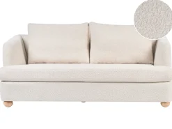 Outlet Sofa dla 3 osób RATTVIK Boucle Złamana biel Sofy Tapicerowane|Kolekcje Sof