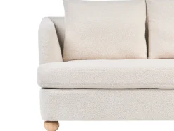 Outlet Sofa dla 3 osób RATTVIK Boucle Złamana biel Sofy Tapicerowane|Kolekcje Sof