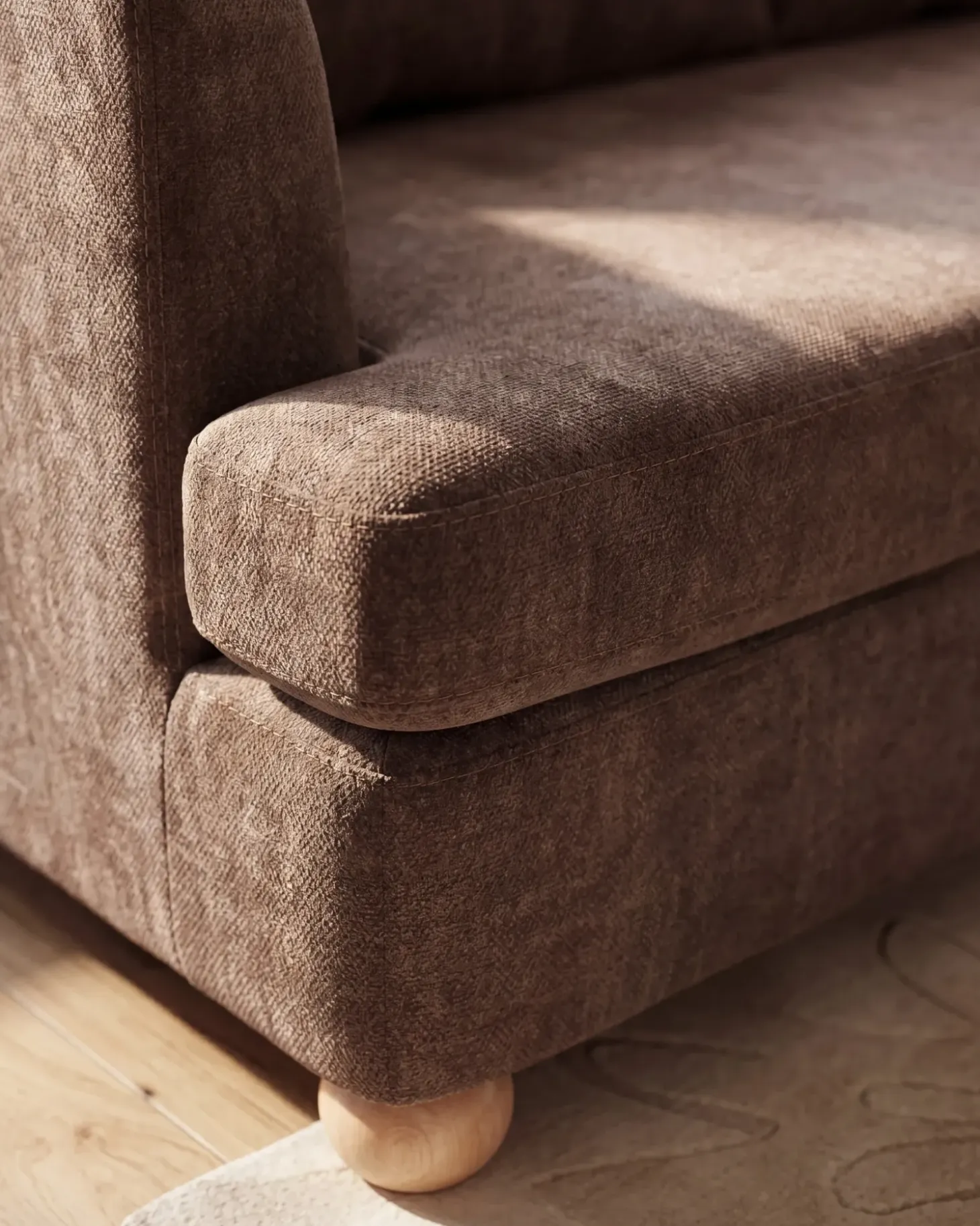 New Sofa dla 3 osób RATTVIK Szenil Sofy Tapicerowane|Kolekcje Sof