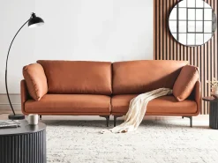 Clearance Sofa dla 3 osób REVSNES Złoty brąz Sofy Tapicerowane|Wszystkie Sofy