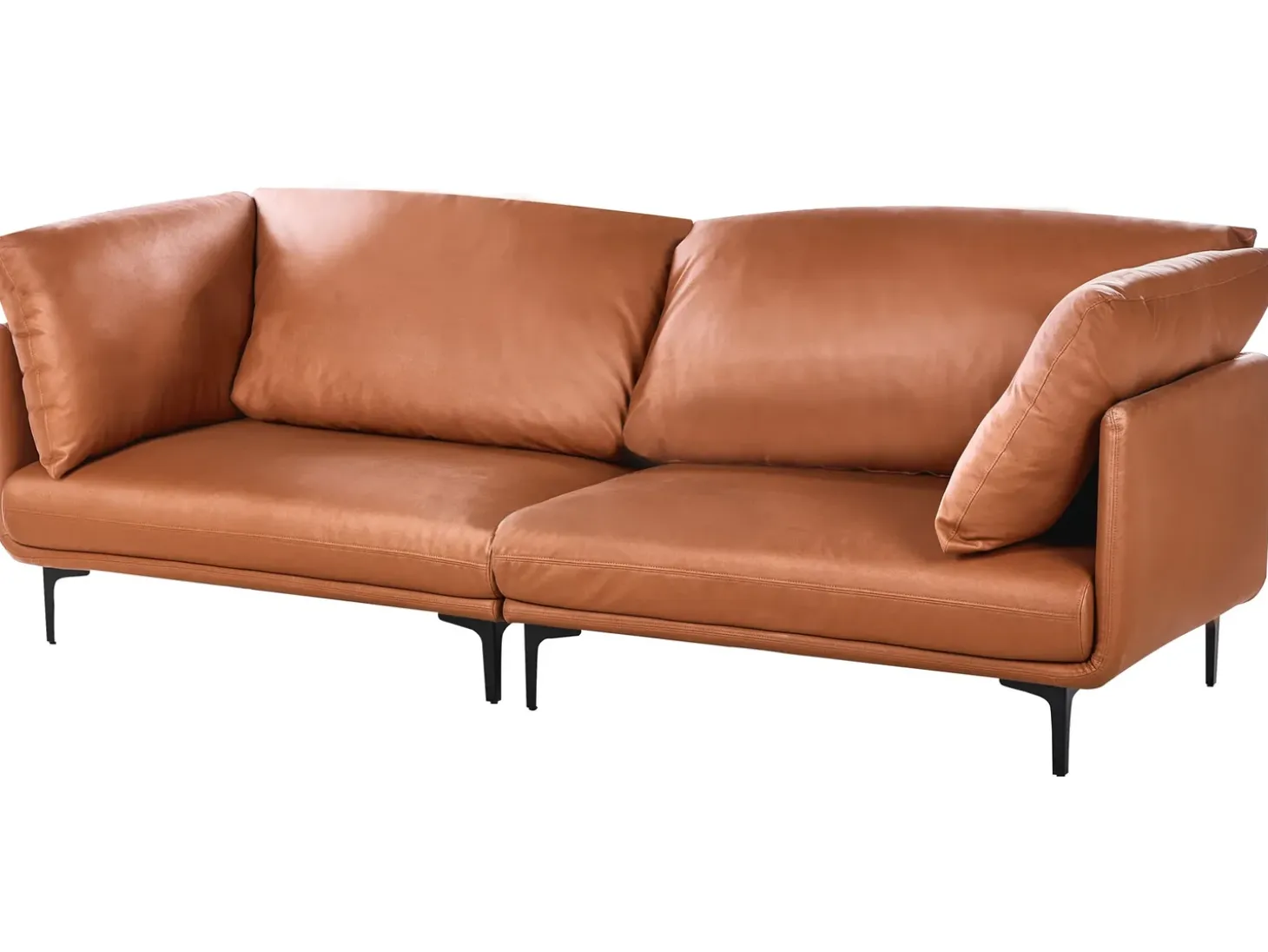 Clearance Sofa dla 3 osób REVSNES Złoty brąz Sofy Tapicerowane|Wszystkie Sofy