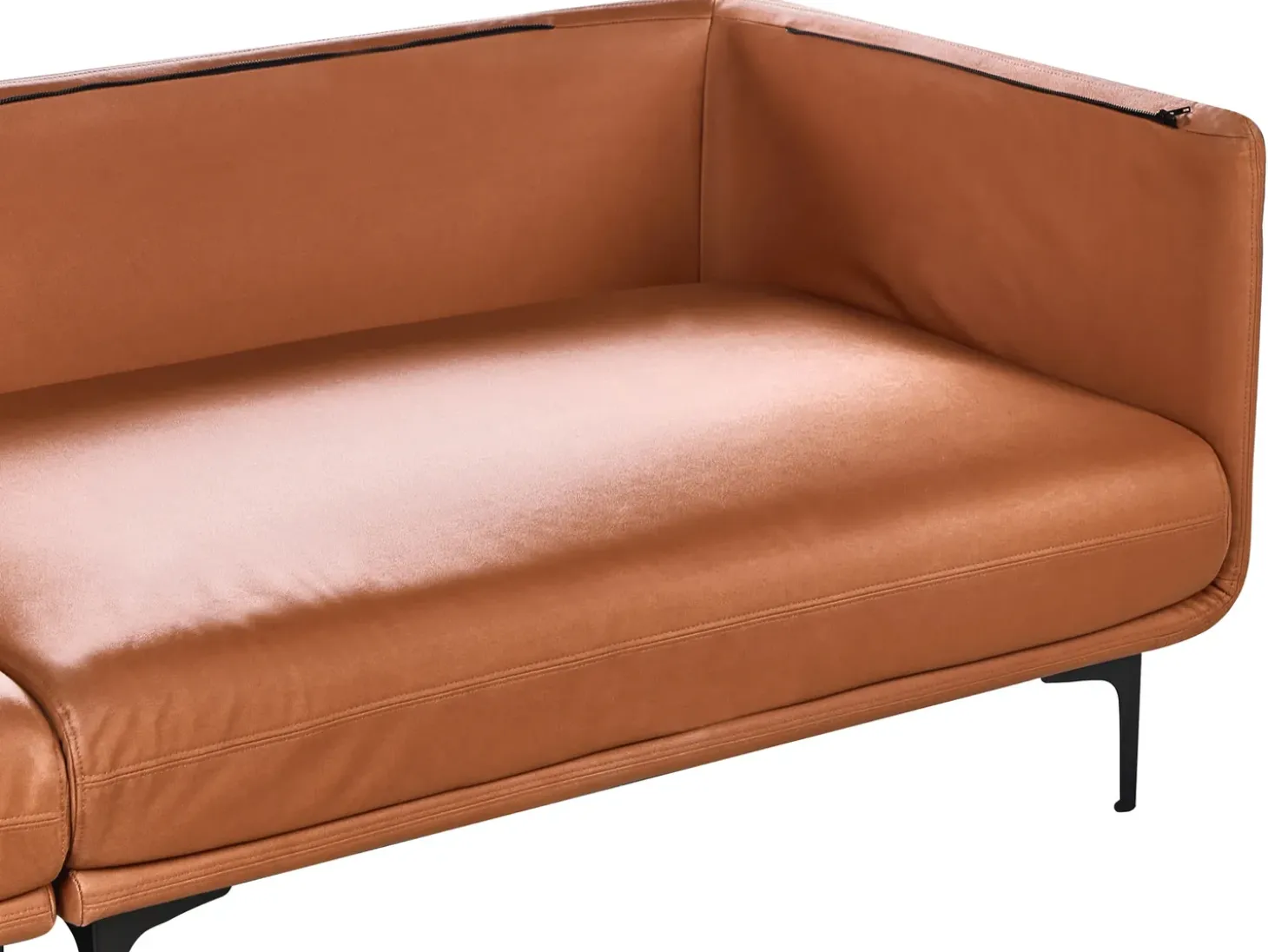 Clearance Sofa dla 3 osób REVSNES Złoty brąz Sofy Tapicerowane|Wszystkie Sofy