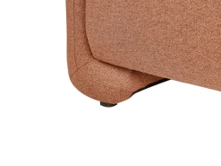 Outlet Sofa dla 3 osób SALAND Złoty brąz Sofy Tapicerowane|Kolekcje Sof