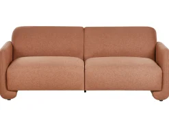 Outlet Sofa dla 3 osób SALAND Złoty brąz Sofy Tapicerowane|Kolekcje Sof