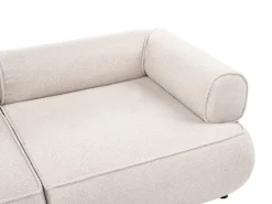 Clearance Sofa dla 3 osób SALLA Boucle Beżowy Sofy Tapicerowane|Kolekcje Sof