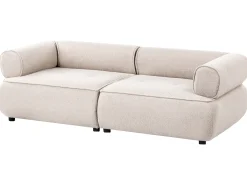 Clearance Sofa dla 3 osób SALLA Boucle Beżowy Sofy Tapicerowane|Kolekcje Sof