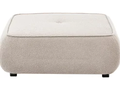 Online Sofa dla 3 osób SALLA Boucle Beżowy z otomaną Sofy Tapicerowane|Kolekcje Sof
