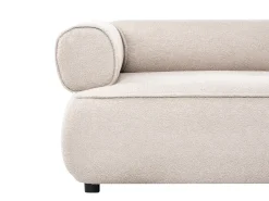 Online Sofa dla 3 osób SALLA Boucle Beżowy z otomaną Sofy Tapicerowane|Kolekcje Sof