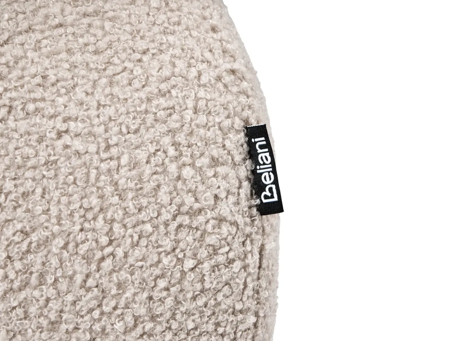 Online Sofa dla 3 osób SALLA Boucle Beżowy z otomaną Sofy Tapicerowane|Kolekcje Sof