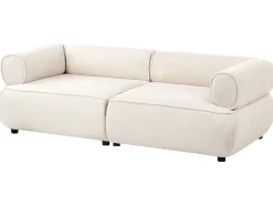 Best Sofa dla 3 osób SALLA Boucle Złamana biel Sofy Tapicerowane|Kolekcje Sof