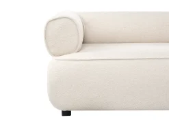 Sofa dla 3 osób SALLA Boucle Złamana biel z otomaną Sofy Tapicerowane|Kolekcje Sof