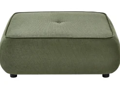 Sale Sofa dla 3 osób SALLA Zielony z otomaną Sofy Tapicerowane|Kolekcje Sof
