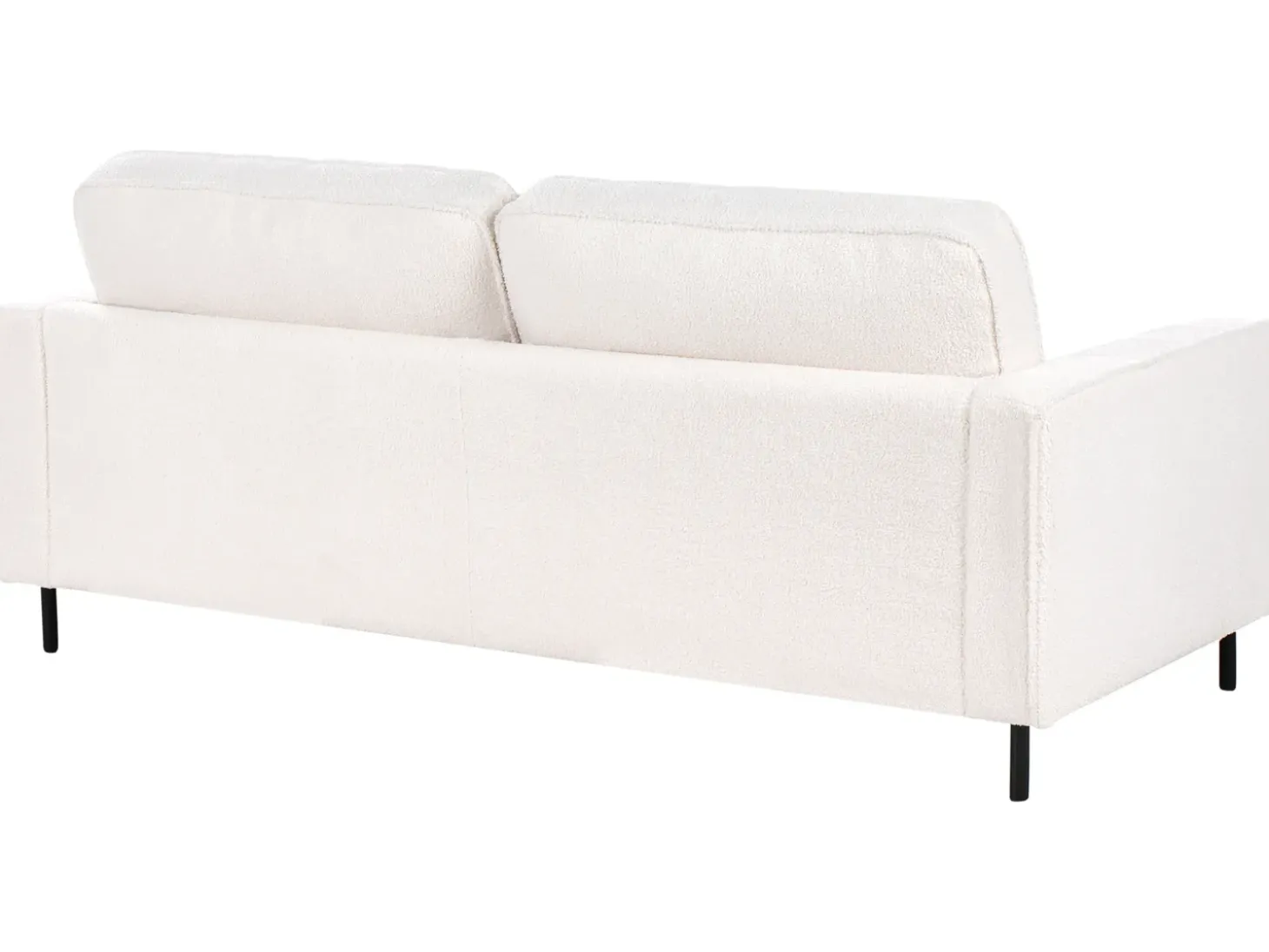 Best Sofa dla 3 osób SAVALEN Boucle Biały Sofy Tapicerowane|Kolekcje Sof