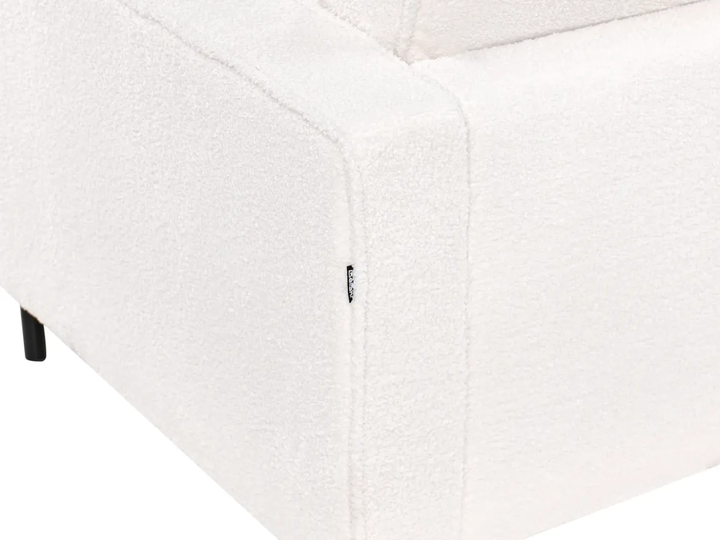 Best Sofa dla 3 osób SAVALEN Boucle Biały Sofy Tapicerowane|Kolekcje Sof
